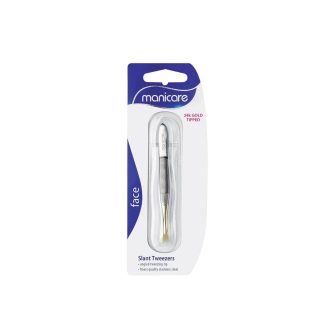 MAN Slant Tweezers Gold Tip36500