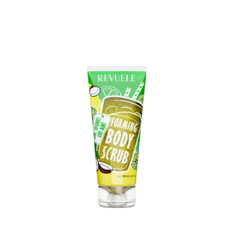 REVUELE FOAMING BODY SCRUB Lime, Coconut and Mint