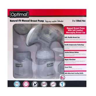 NATURAL-FIT MANUAL BREAST PUMP