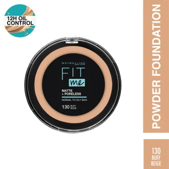 MNY Fit Me Matte Pore. Comp. Pow. 130 Buff Beige