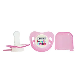 Round Nipple Silicone Pacifier 6+