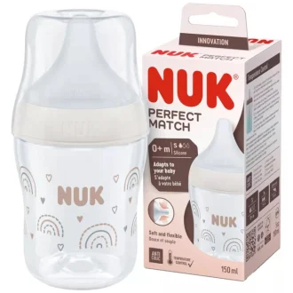 '- NUK-10215015-PM PP TC 150ML SI S CL1 RAINBOW