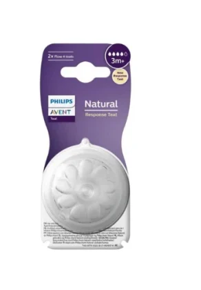 Teats Natural Response (Packs of 2) - various flow rates