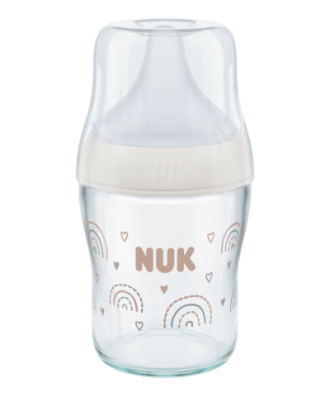 '- NUK-10747136-PM GLASS TC 120ML SI S CL2 RAINBOW