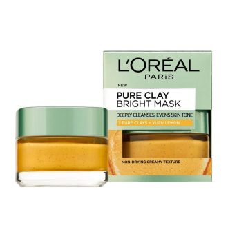 DE Pure Clay Clarify&Smooth Face Mask Yellow 50Ml